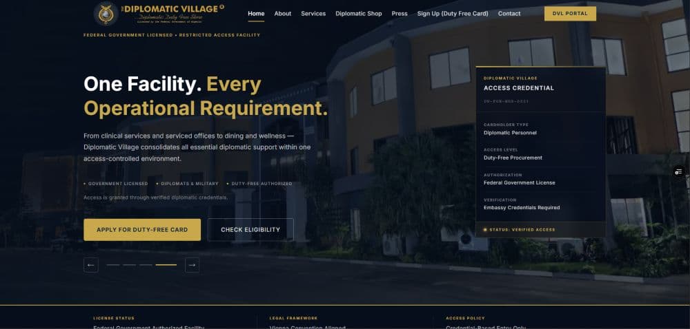 The Diplomatic Village